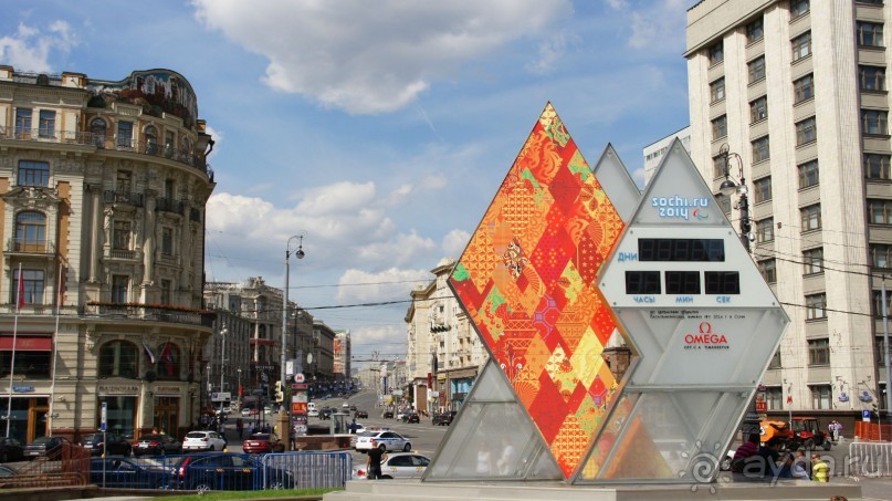 Манежная площадь - вторая по значимости площадь Москвы