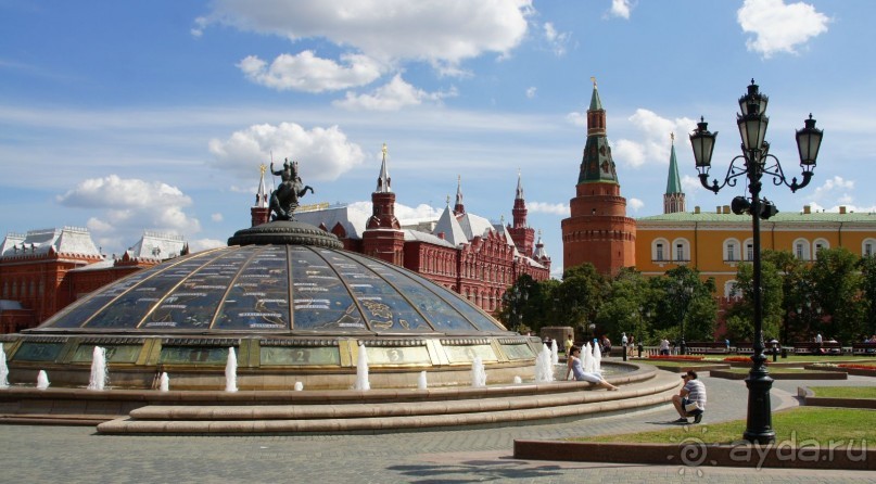 Манежная площадь - вторая по значимости площадь Москвы