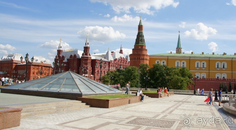 Манежная площадь - вторая по значимости площадь Москвы