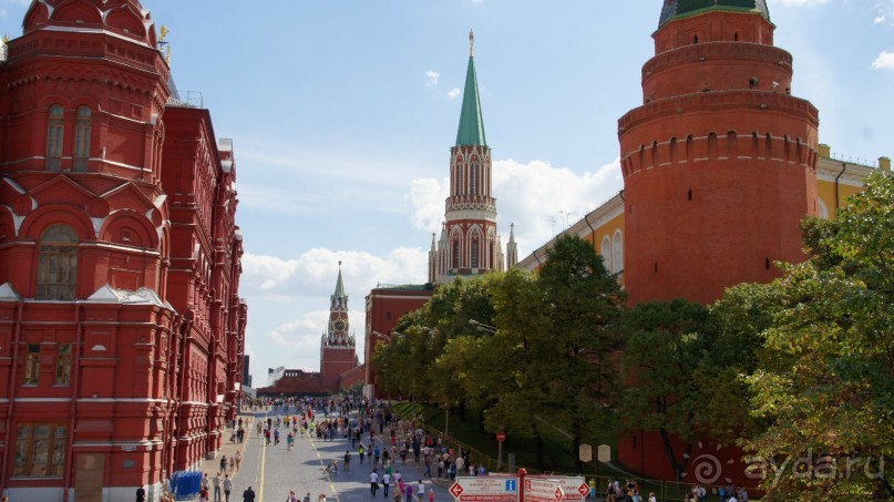 Манежная площадь - вторая по значимости площадь Москвы