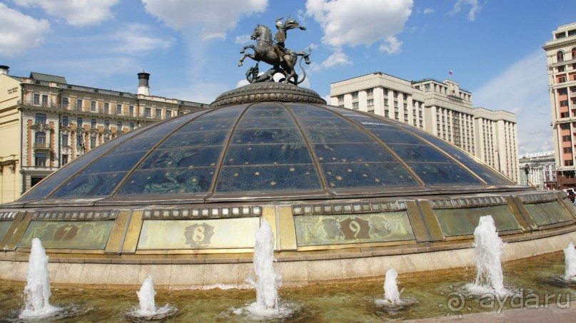 Манежная площадь - вторая по значимости площадь Москвы