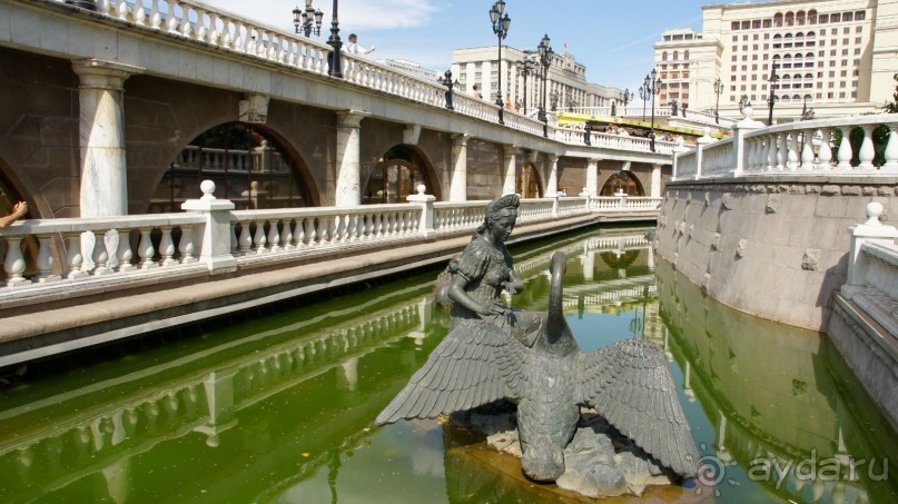 Манежная площадь - вторая по значимости площадь Москвы