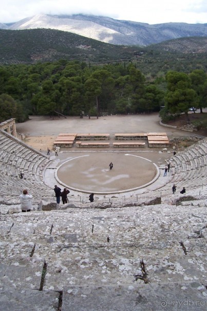 Греция часть 6: Святилище Асклепия и античный театр Эпидавра