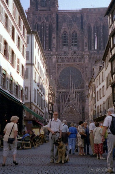 Поездка в Германию на автомобиле с немецкой овчаркой. Часть 7. Страсбург.