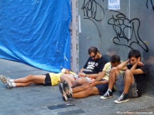 Ла Томатина: не помылишь — не залезешь! (Bunol, Spain)