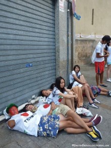 Ла Томатина: не помылишь — не залезешь! (Bunol, Spain)