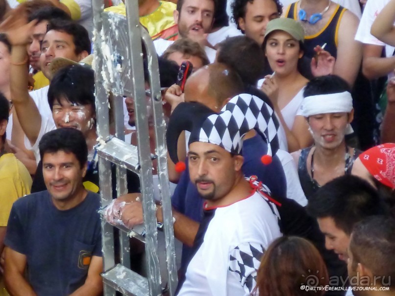 Ла Томатина: не помылишь — не залезешь! (Bunol, Spain)