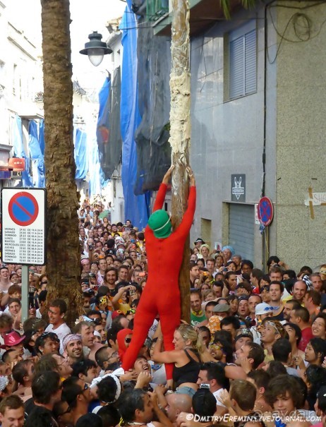 Ла Томатина: не помылишь — не залезешь! (Bunol, Spain)