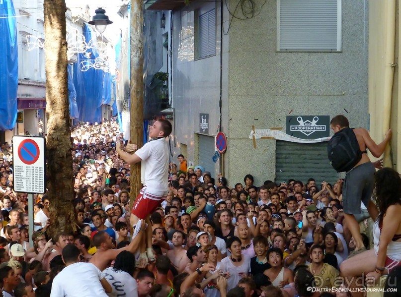 Ла Томатина: не помылишь — не залезешь! (Bunol, Spain)
