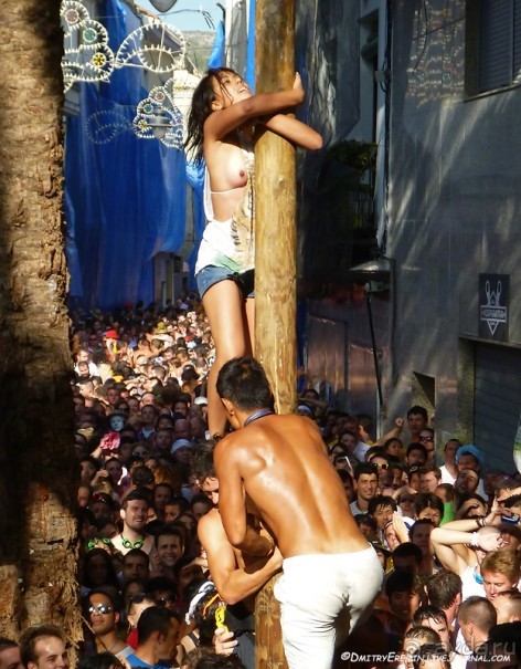 Ла Томатина: не помылишь — не залезешь! (Bunol, Spain)