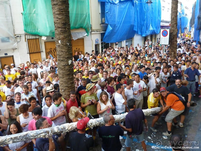 Ла Томатина: не помылишь — не залезешь! (Bunol, Spain)