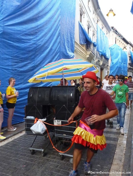 Ла Томатина: не помылишь — не залезешь! (Bunol, Spain)