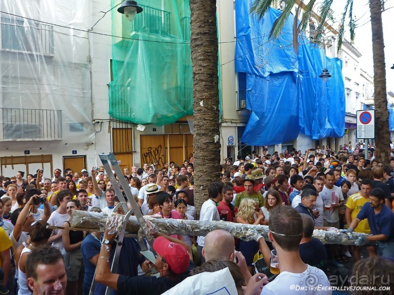 Ла Томатина: не помылишь — не залезешь! (Bunol, Spain)