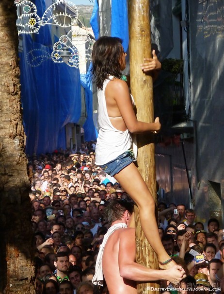 Ла Томатина: не помылишь — не залезешь! (Bunol, Spain)