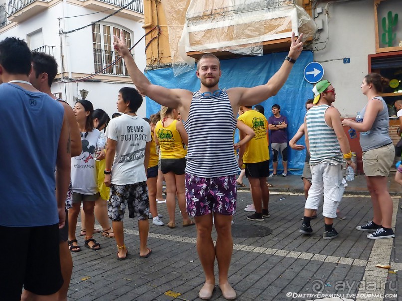 Ла Томатина: не помылишь — не залезешь! (Bunol, Spain)