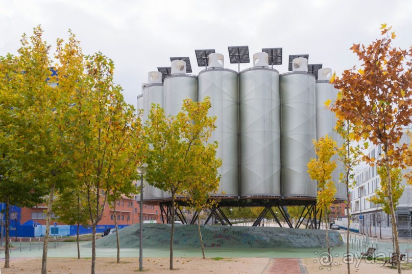 Необычная архитектура Мадрида (Madrid, Spain)