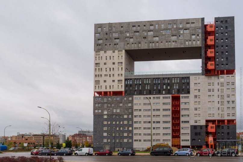 Необычная архитектура Мадрида (Madrid, Spain)