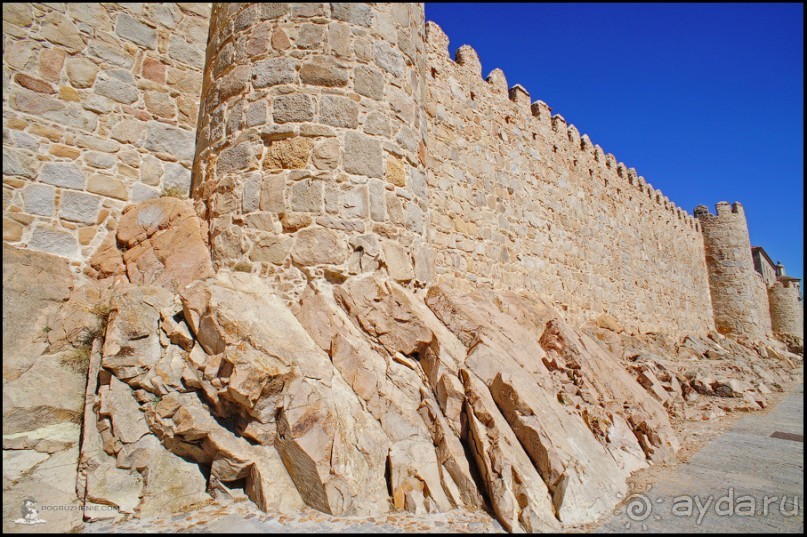 Крепостная стена Авилы (Avila, Spain)