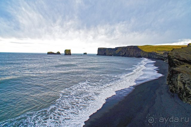 «Открытие Исландии» часть 6: Черные скалы Дирхоулаэй (Dyrhólaey, Iceland)