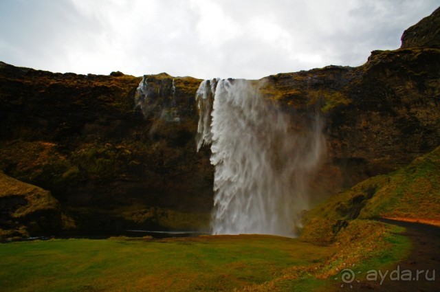 «Открытие Исландии» часть 5: Два водопада и вулкан (Skógafoss, Iceland)