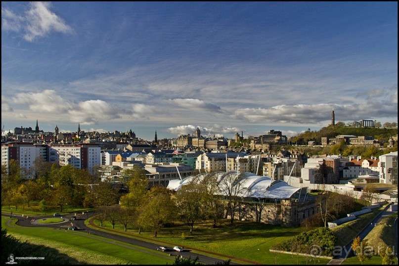 Эдинбург и инструкция о том, как полететь лоу-костом по цене бизнес-класса (Edinburgh, Scotland)