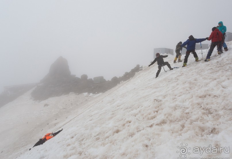 Эльбрус, часть 5: приют Мария (приют Одиннадцати) (Priyut 11, Russia)