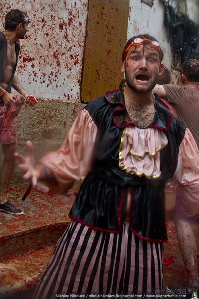 Томатина 2013 (часть 2): томатная оргия (Buñol, Spain)