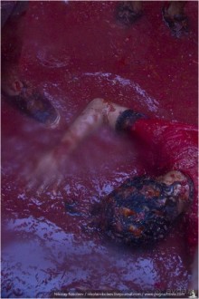 Томатина 2013 (часть 2): томатная оргия (Buñol, Spain)