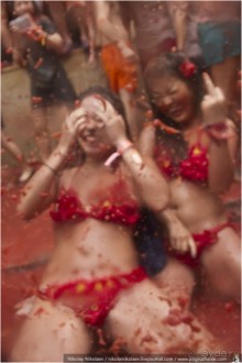 Томатина 2013 (часть 2): томатная оргия (Buñol, Spain)