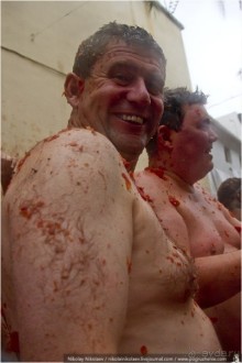 Томатина 2013 (часть 2): томатная оргия (Buñol, Spain)