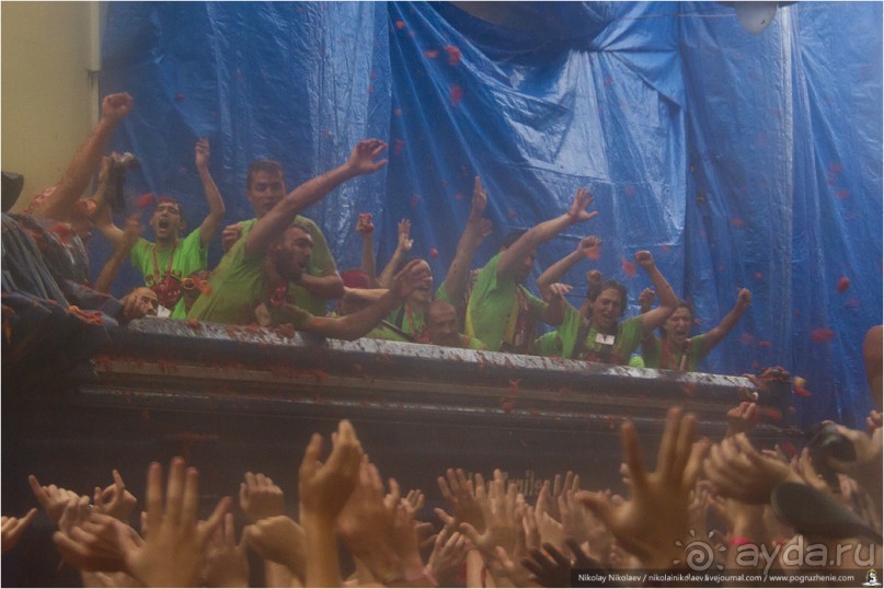 Томатина 2013 (часть 2): томатная оргия (Buñol, Spain)