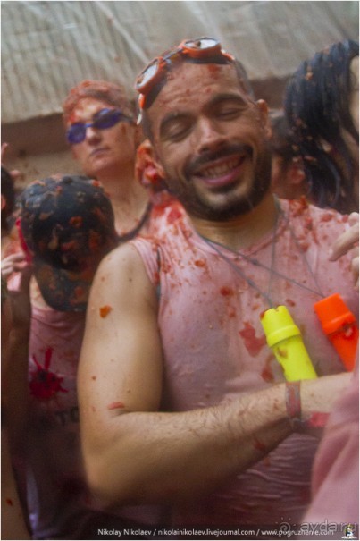 Томатина 2013 (часть 2): томатная оргия (Buñol, Spain)