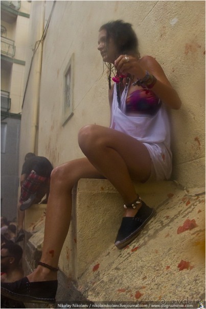 Томатина 2013 (часть 2): томатная оргия (Buñol, Spain)