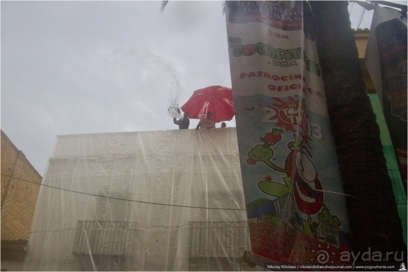 Томатина 2013 (часть 2): томатная оргия (Buñol, Spain)