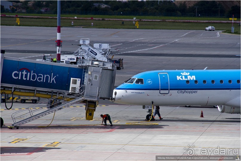 Чешские авиалинии и аэропорт Праги Václav Havel (Prague, Czech Republic)