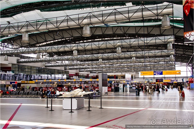 Чешские авиалинии и аэропорт Праги Václav Havel (Prague, Czech Republic)