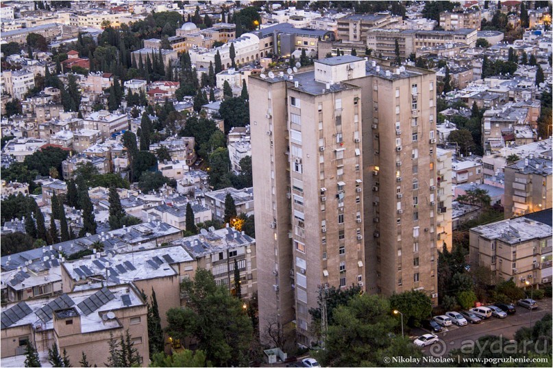 Хайфа и недоступные сады Бахаи (Haifa, Israel)