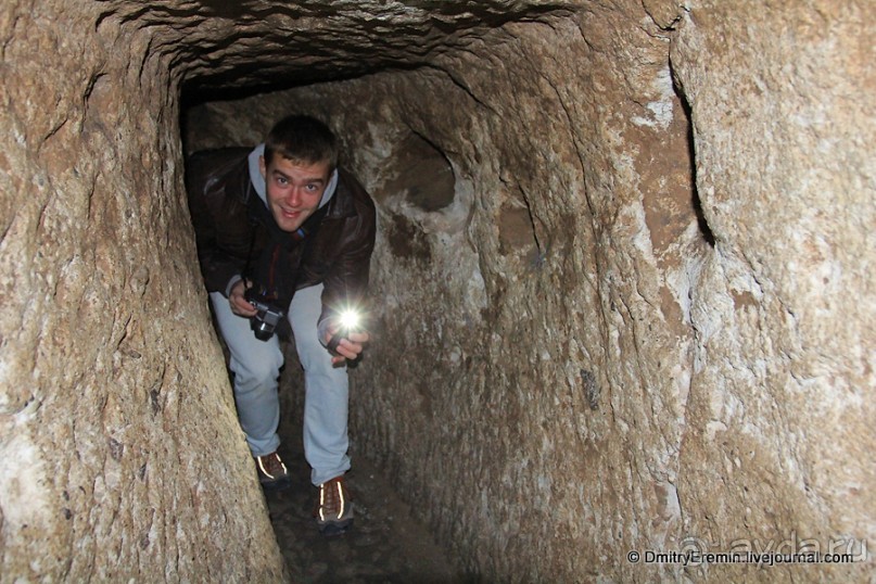 Подземные города Каппадокии (Derinkuyu, Turkey)