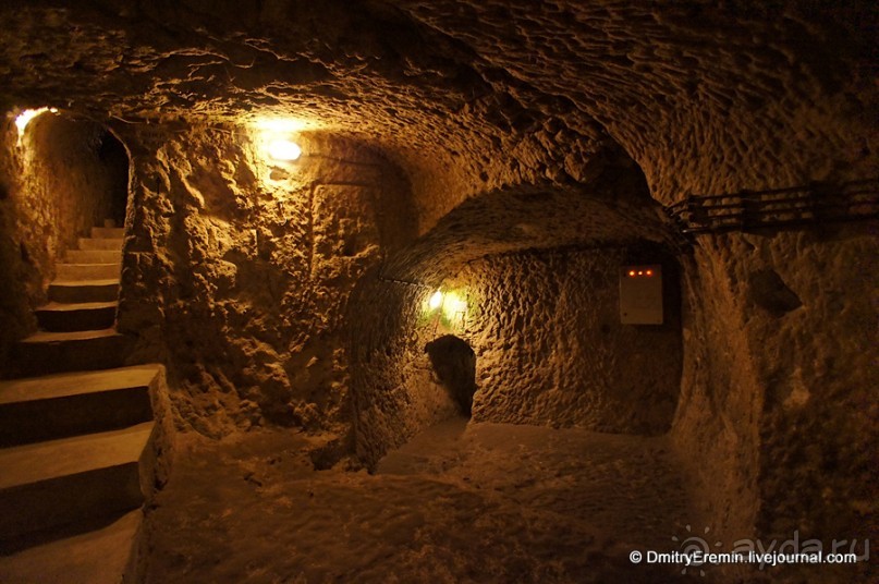 Подземные города Каппадокии (Derinkuyu, Turkey)