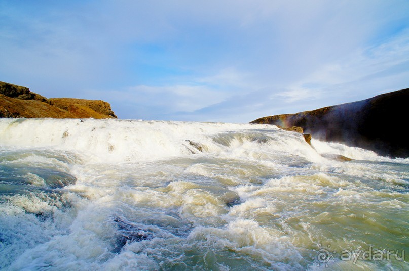«Открытие Исландии» часть 4: Золотое кольцо — Гудльфосс (Gullfoss, Iceland)