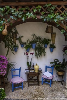 Кордовское патио или как оформить подъезд (Cordoba, Spain)