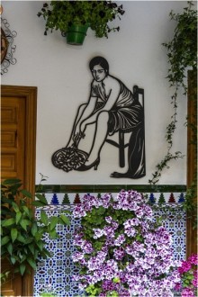 Кордовское патио или как оформить подъезд (Cordoba, Spain)