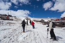 Эльбрус, часть 3: Бочки и Валера (Gara-Bashi, Russia)