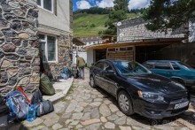 Эльбрус, часть 3: Бочки и Валера (Gara-Bashi, Russia)