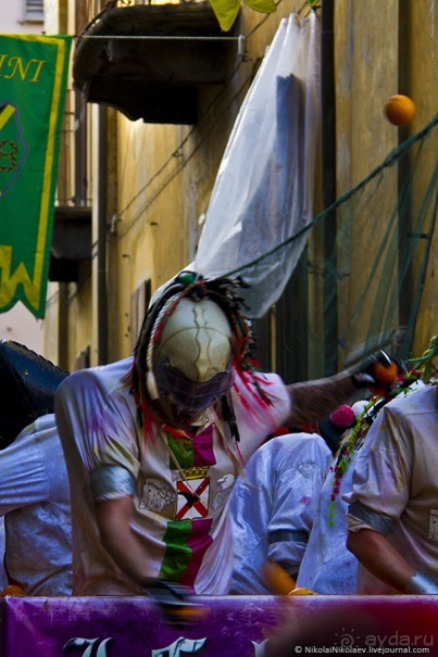 Апельсиновая бойня (Ivrea, Italy)