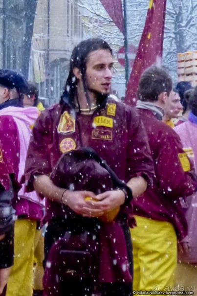 Апельсиновая бойня (Ivrea, Italy)