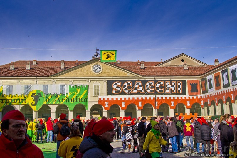 Апельсиновая бойня (Ivrea, Italy)