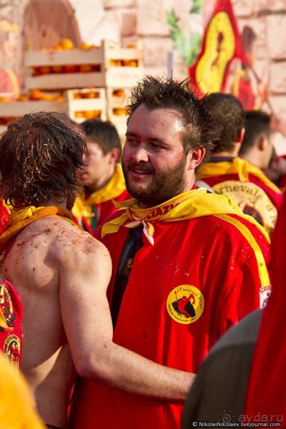 Апельсиновая бойня (Ivrea, Italy)