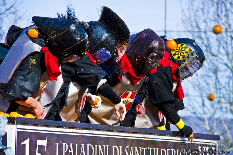 Апельсиновая бойня (Ivrea, Italy)