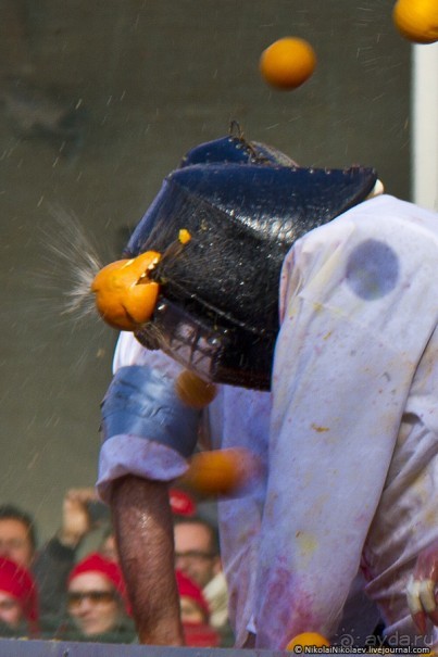 Апельсиновая бойня (Ivrea, Italy)